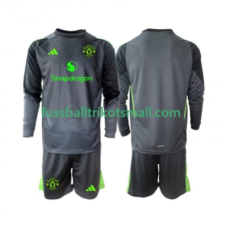 Fußballtrikots Manchester United Torwart Kinder 2025-2026 Langarm Auswärts-trikot kaufen